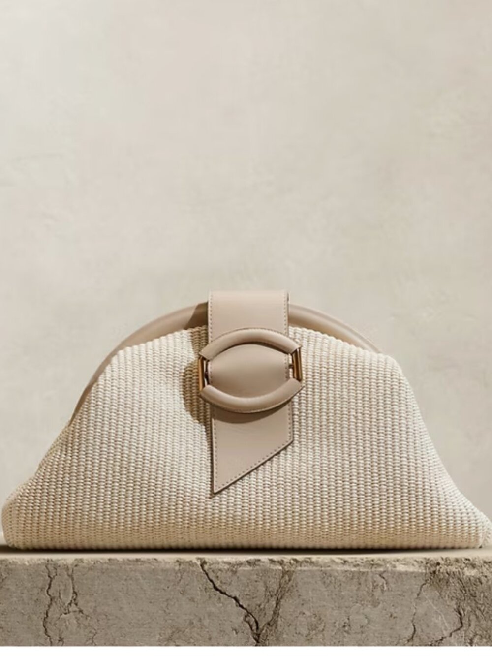 Stella Straw Clutch